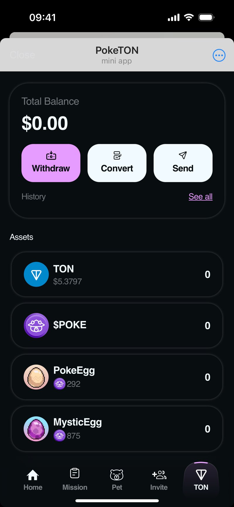 Dapp screenshot