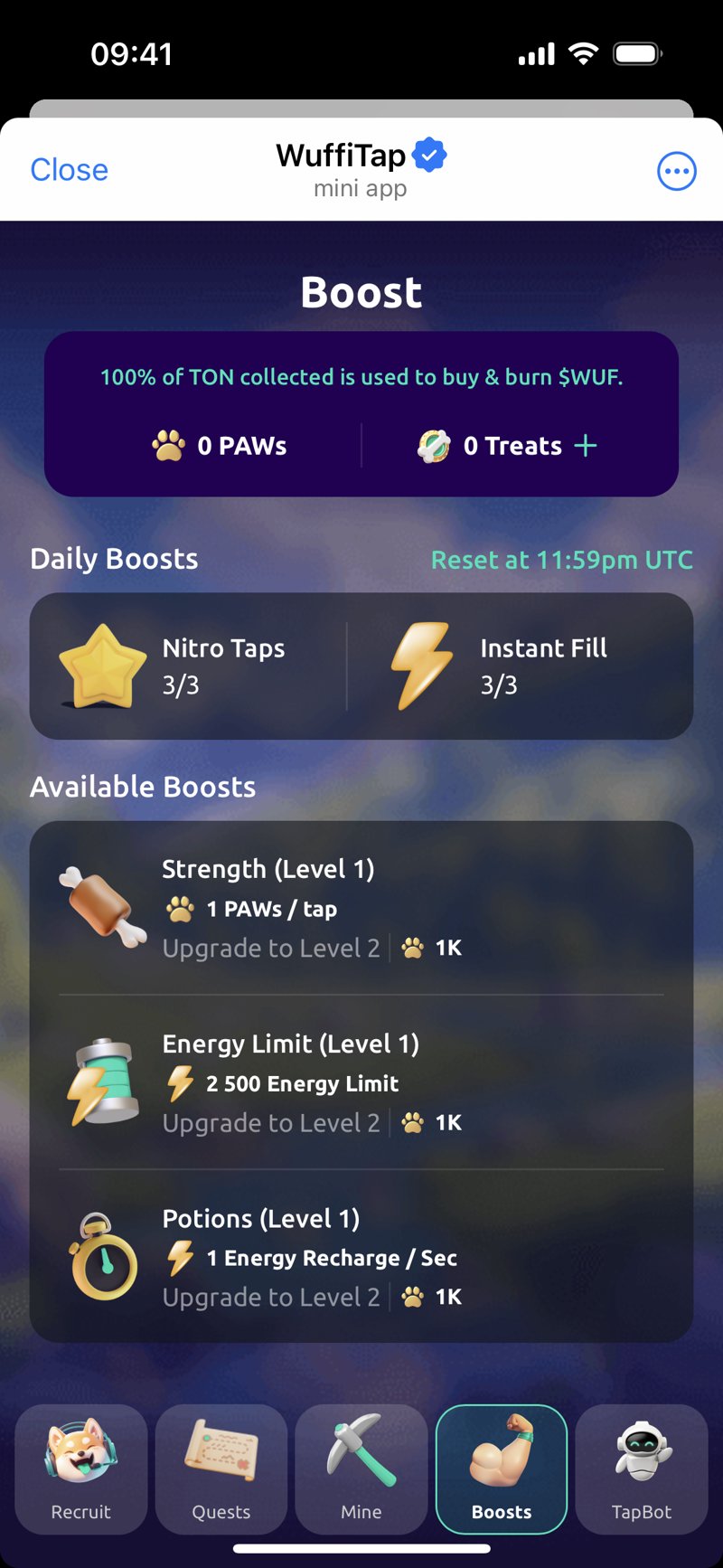 Dapp screenshot