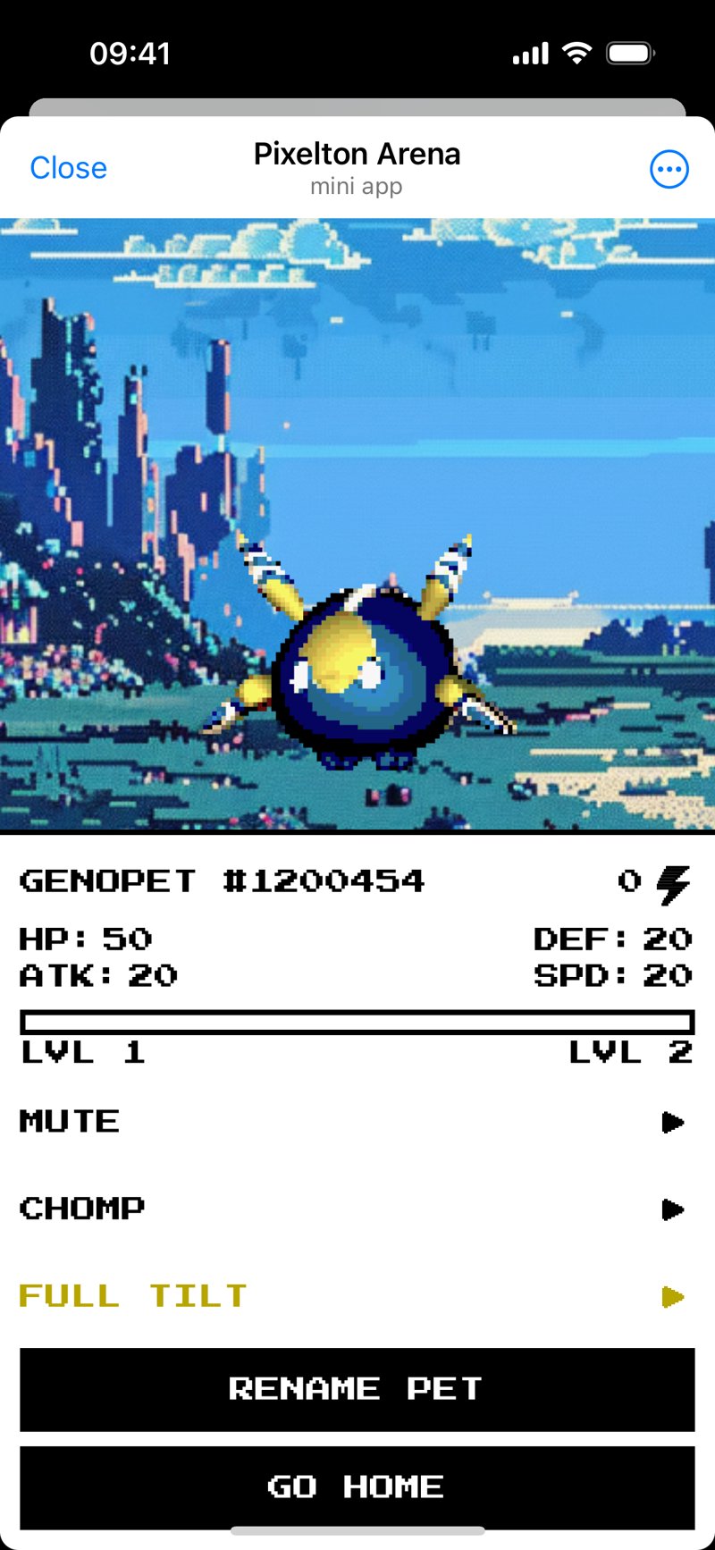 Dapp screenshot