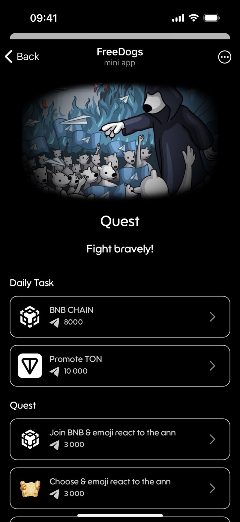 Dapp screenshot
