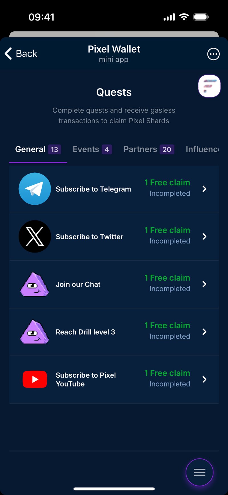 Dapp screenshot