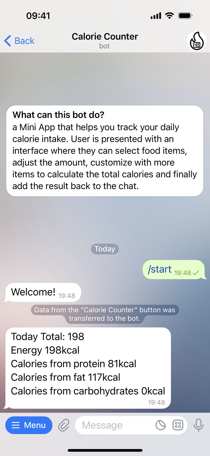 Dapp screenshot