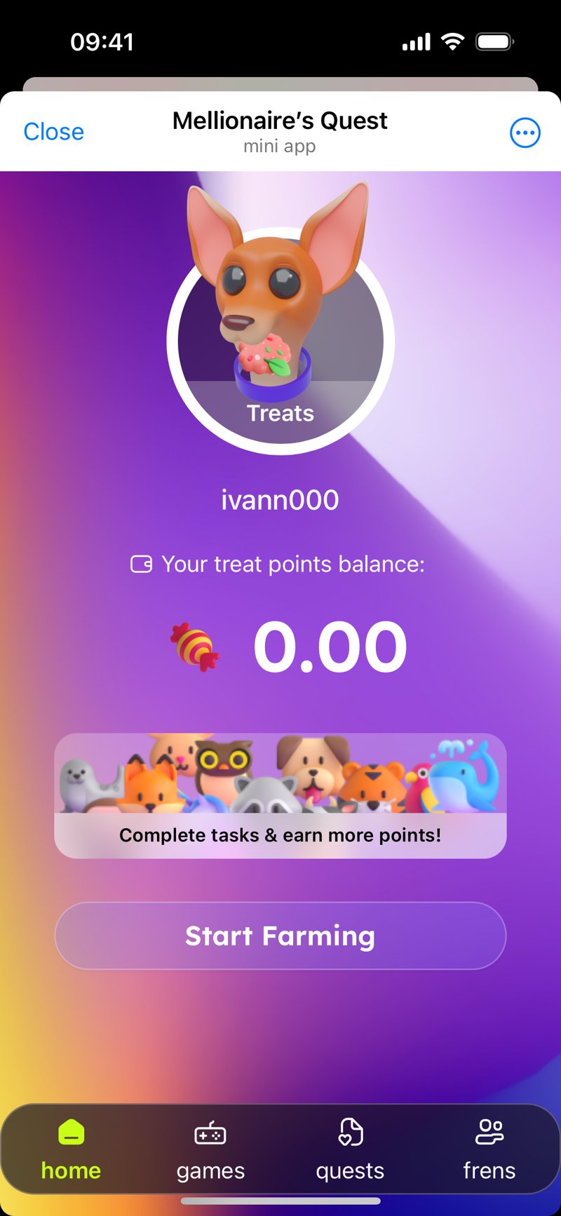 Dapp screenshot