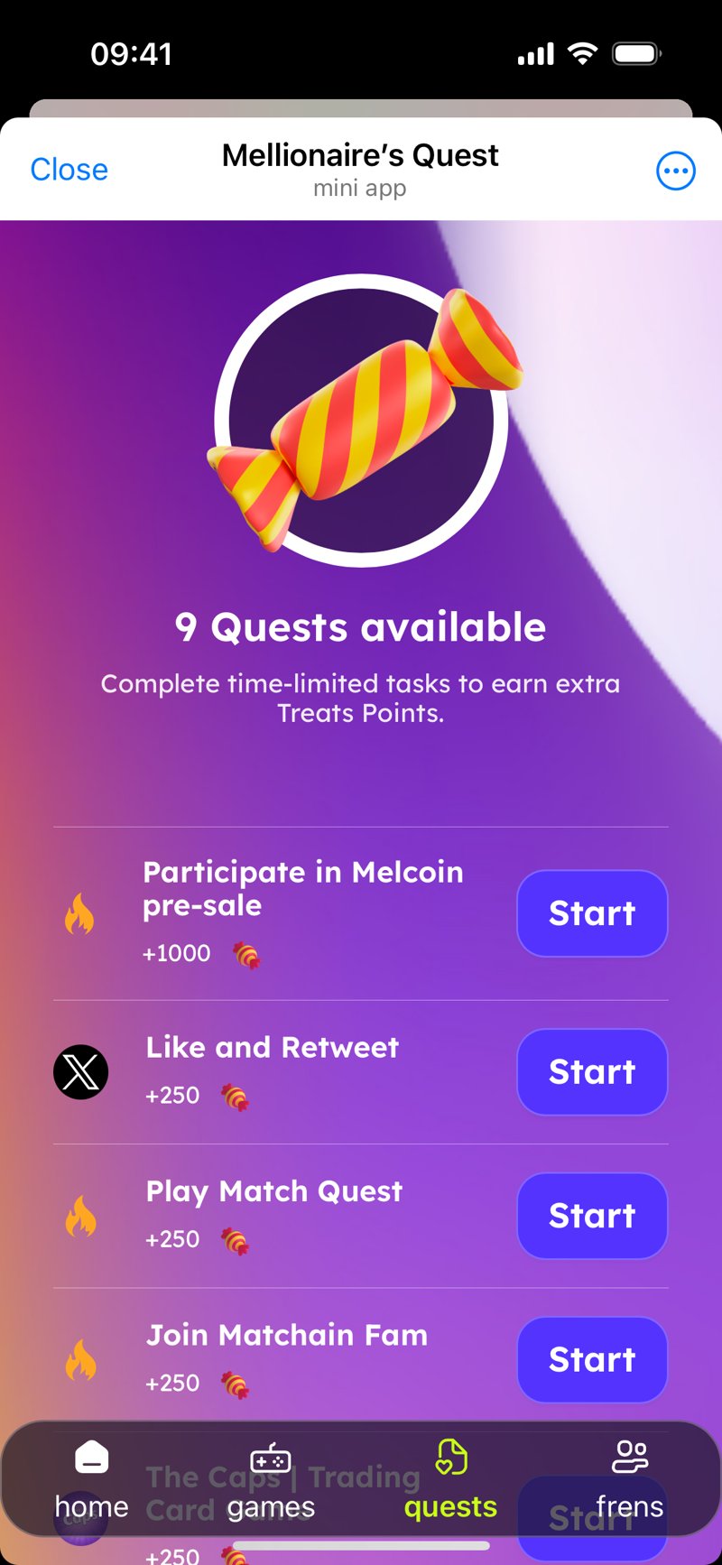 Dapp screenshot