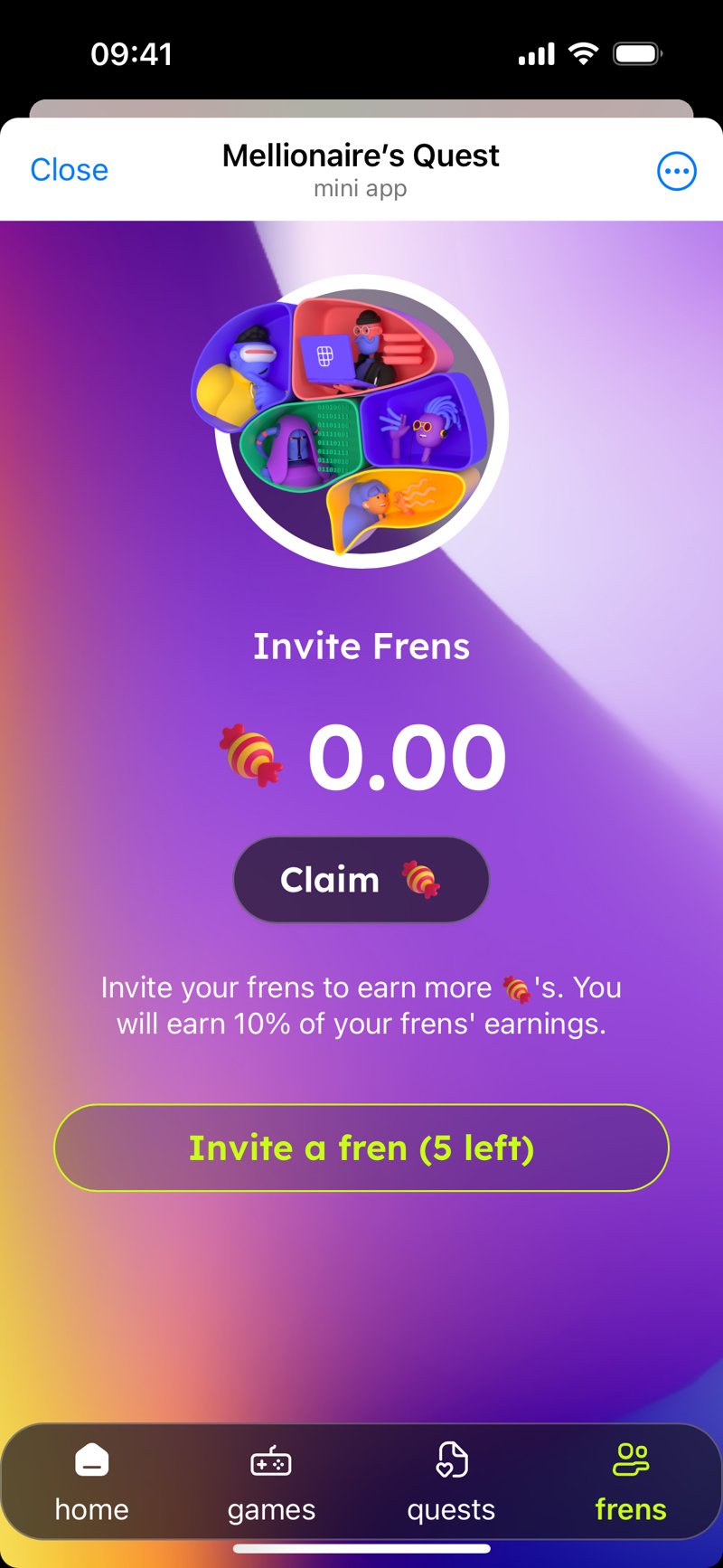 Dapp screenshot