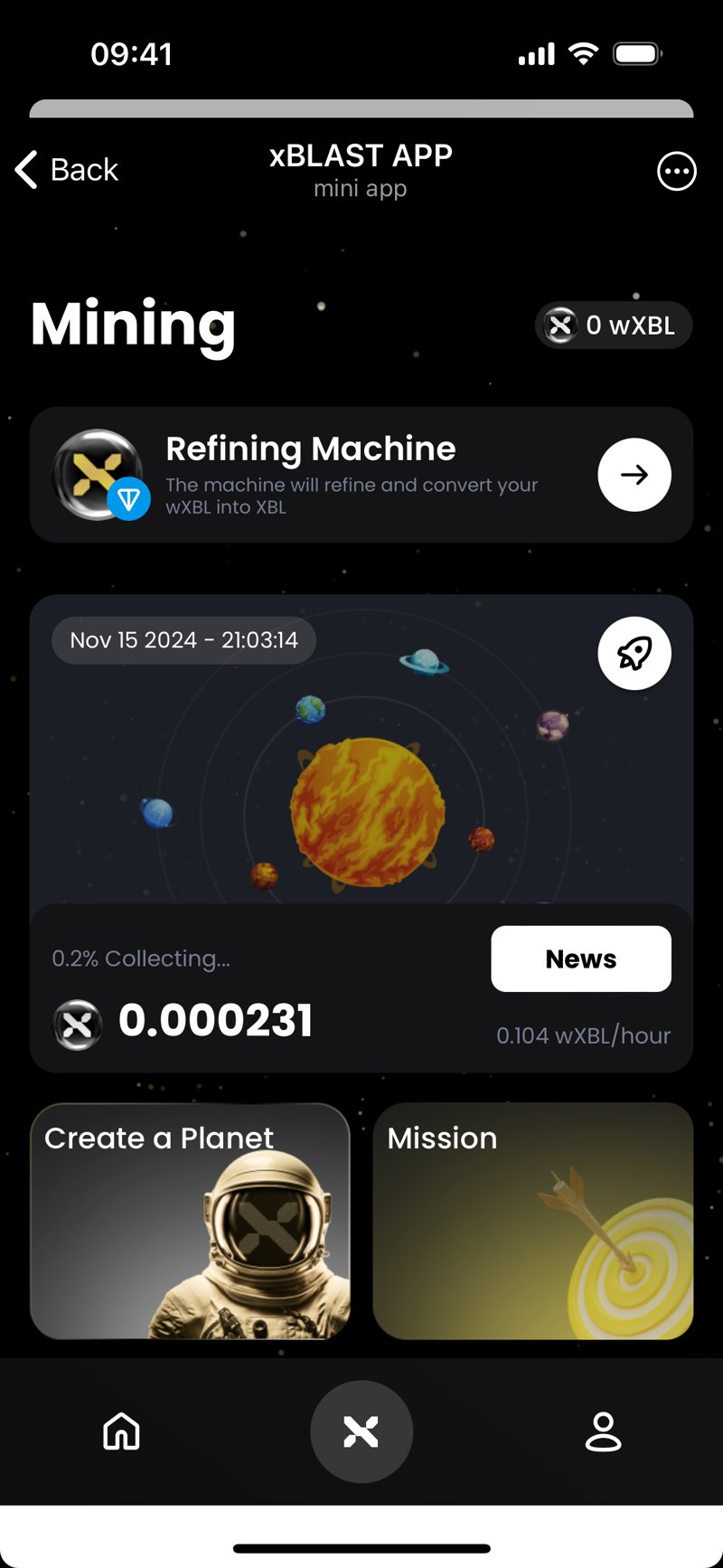 Dapp screenshot
