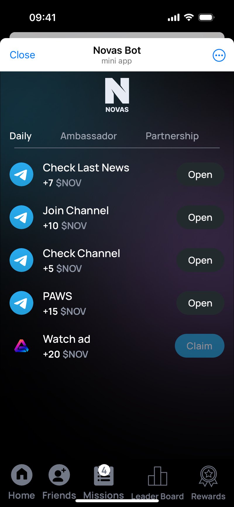 Dapp screenshot