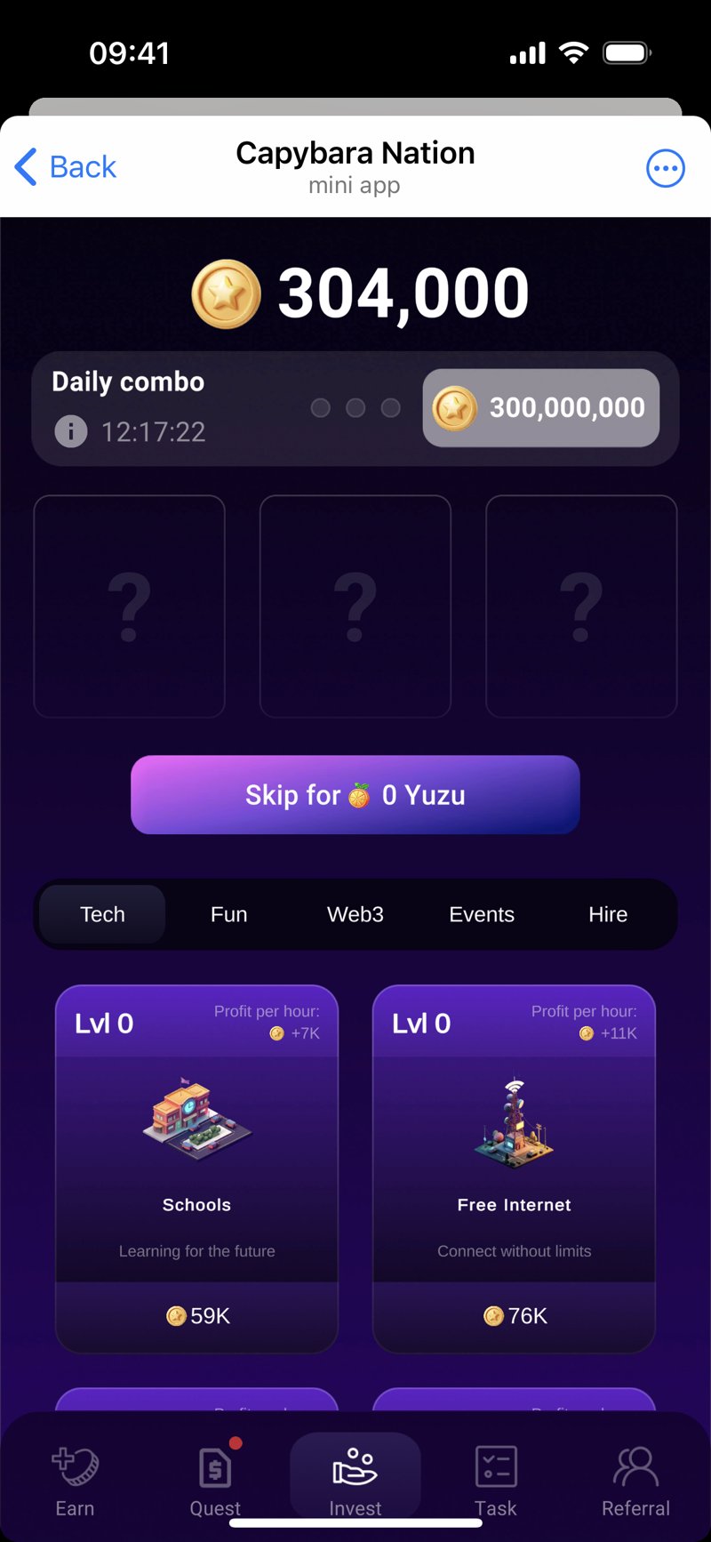 Dapp screenshot