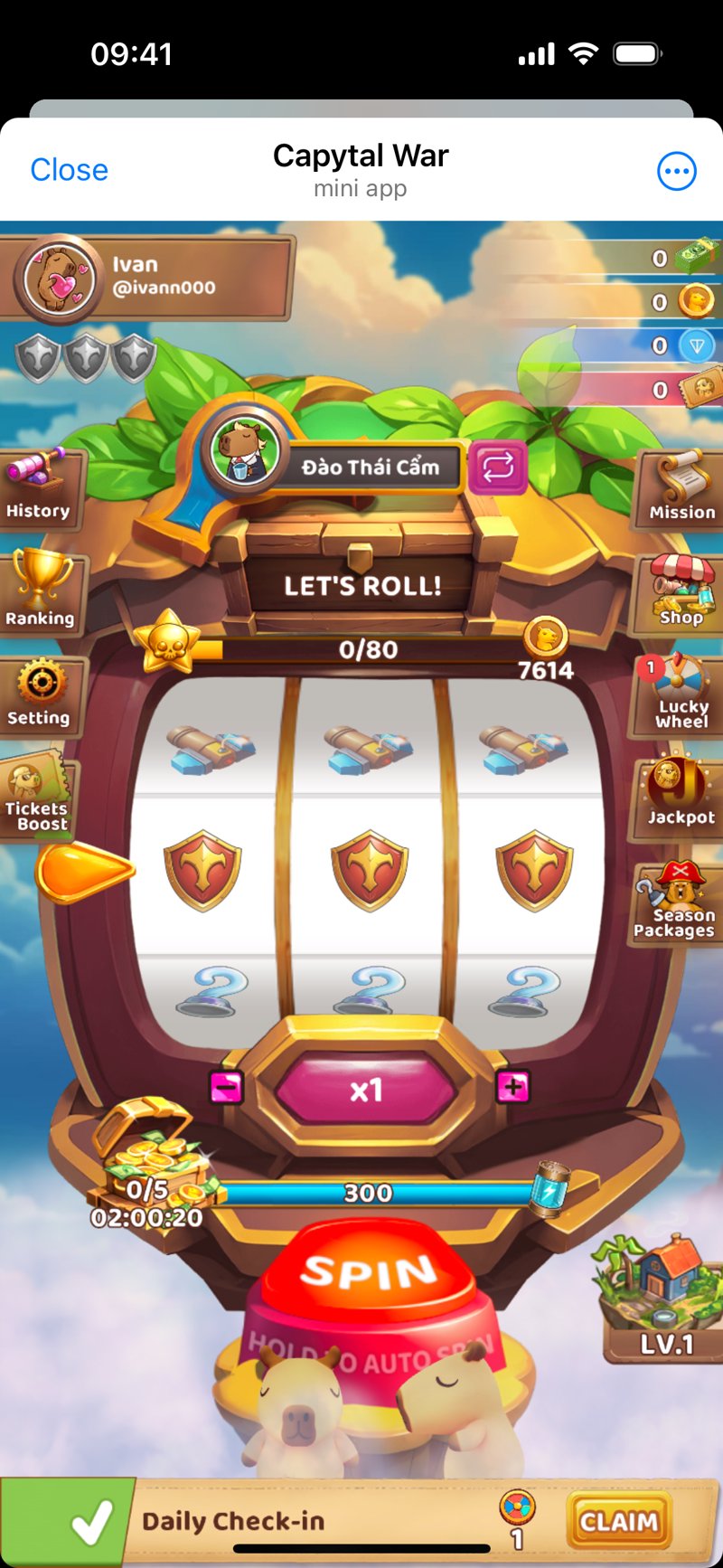 Dapp screenshot