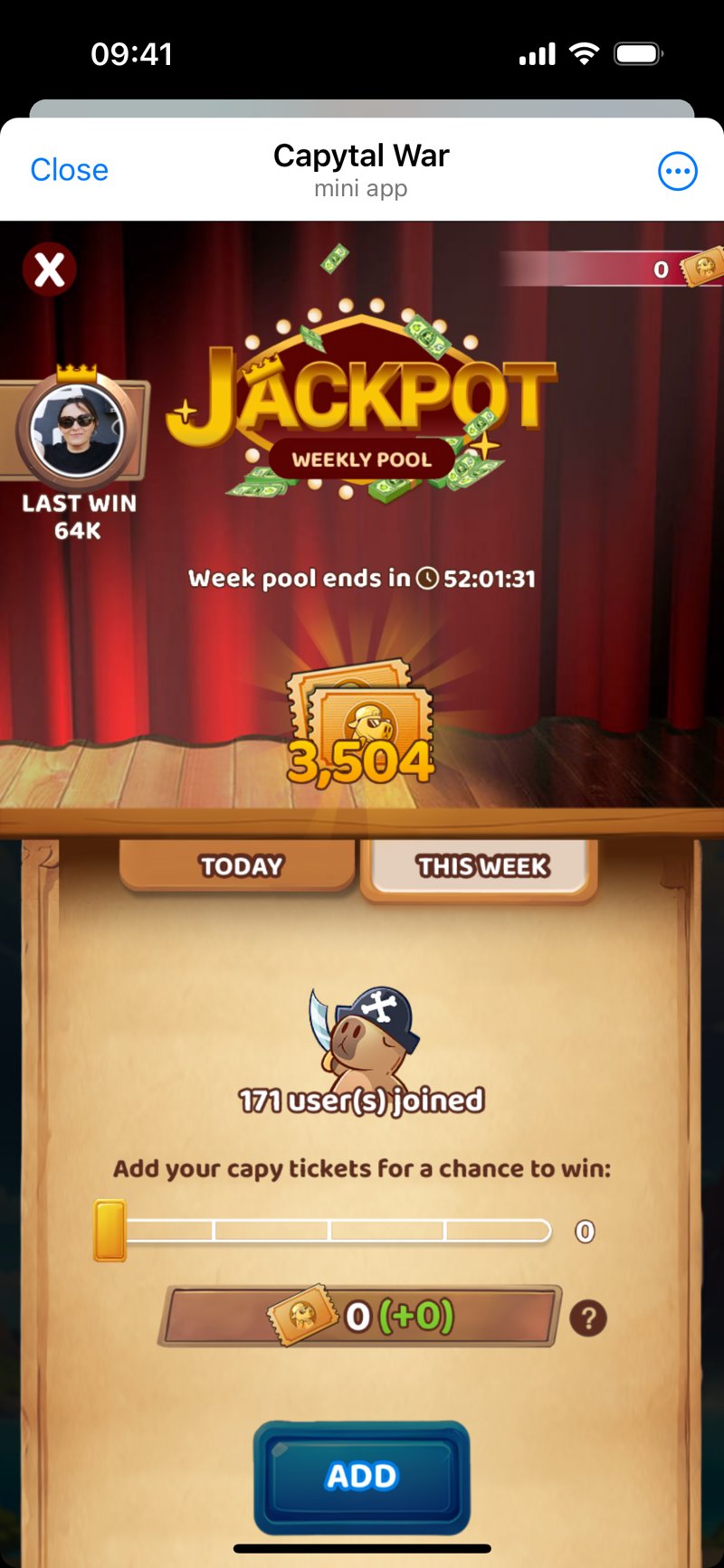 Dapp screenshot