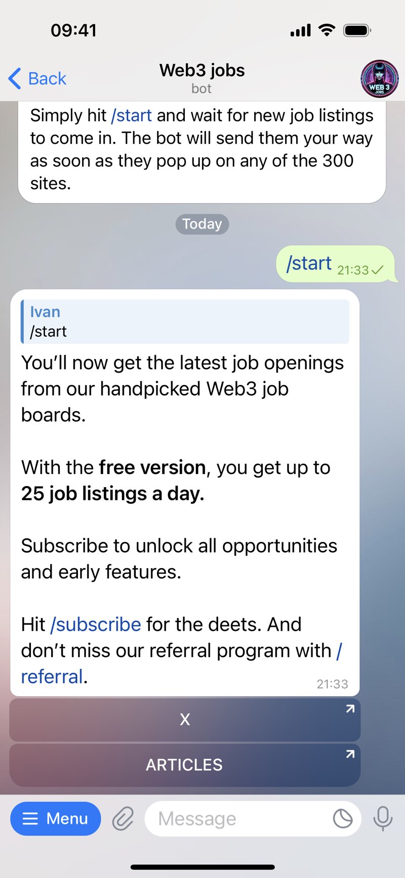 Dapp screenshot