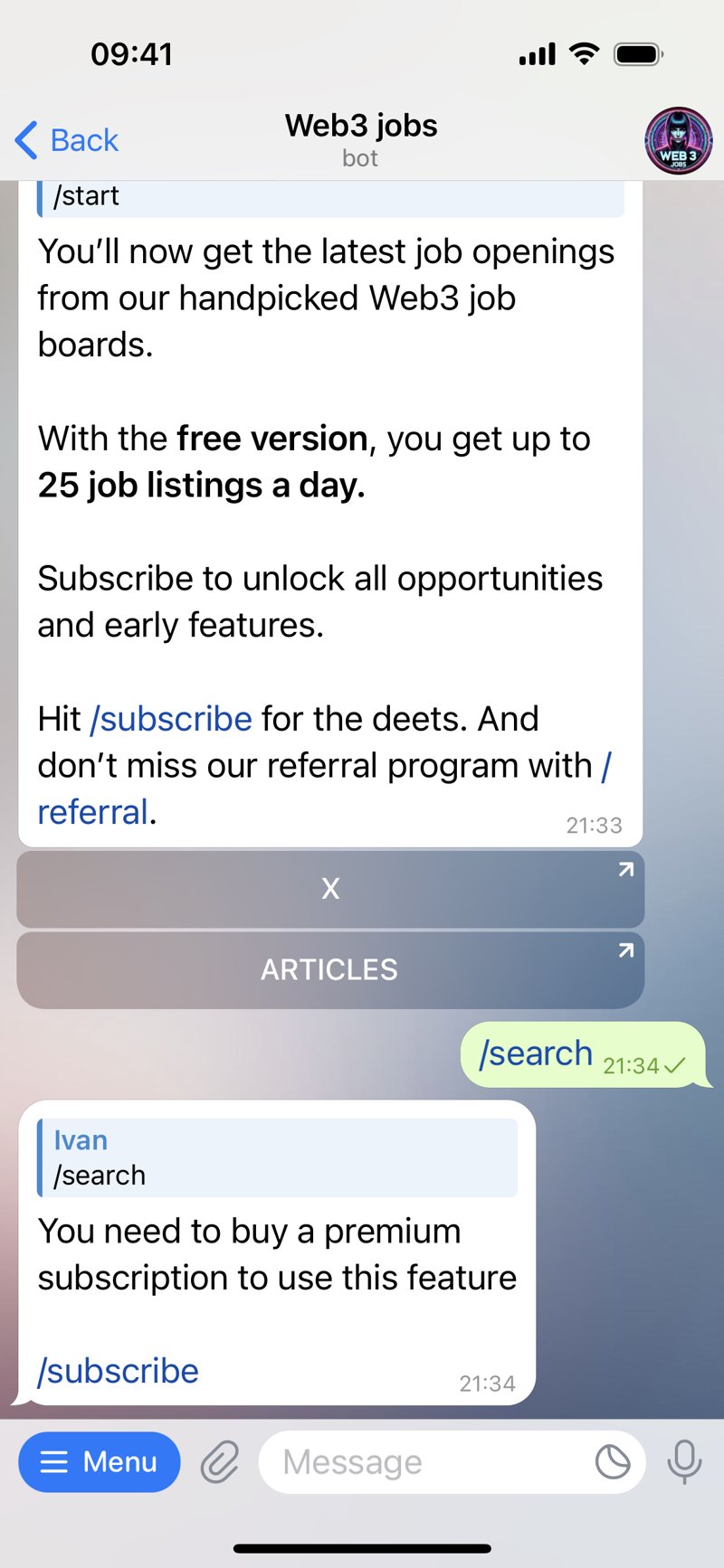 Dapp screenshot