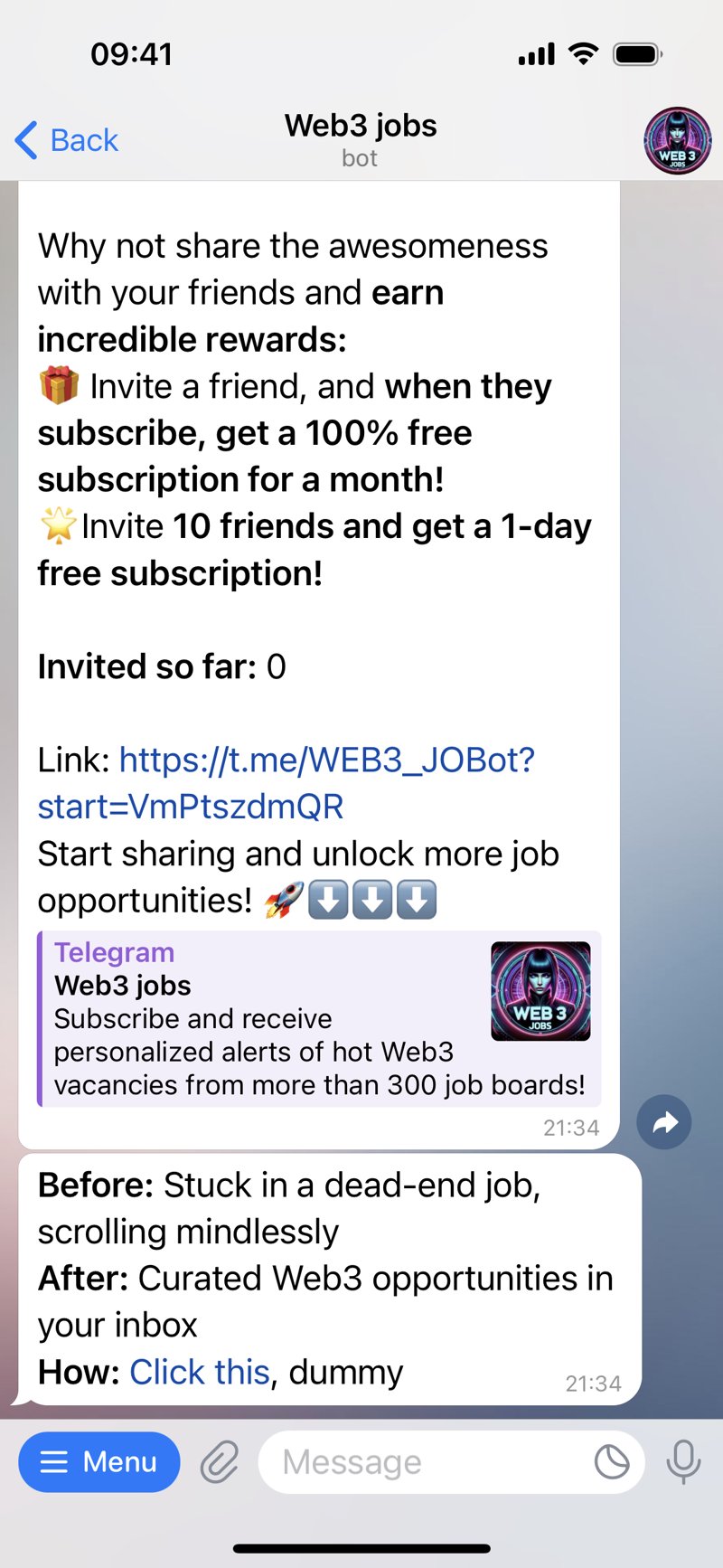 Dapp screenshot
