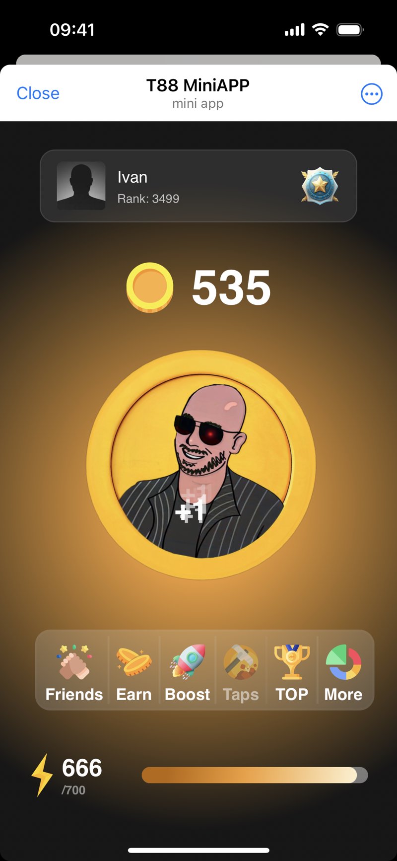 Dapp screenshot