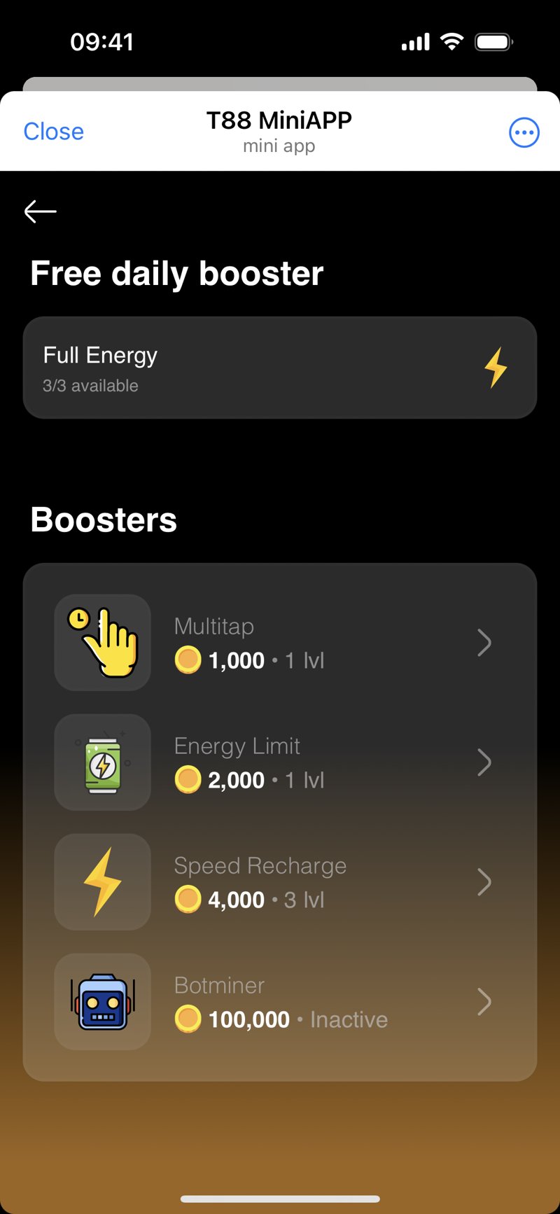 Dapp screenshot