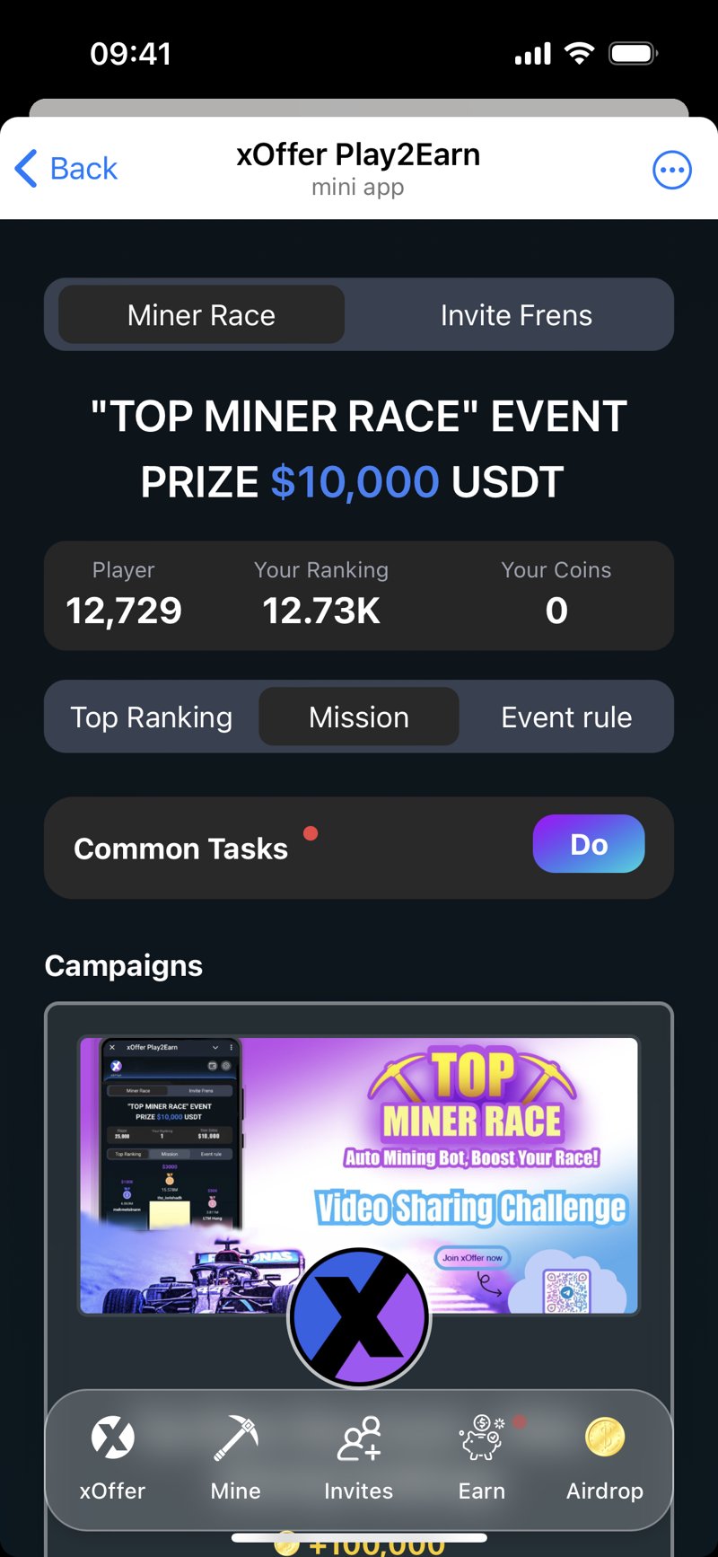 Dapp screenshot