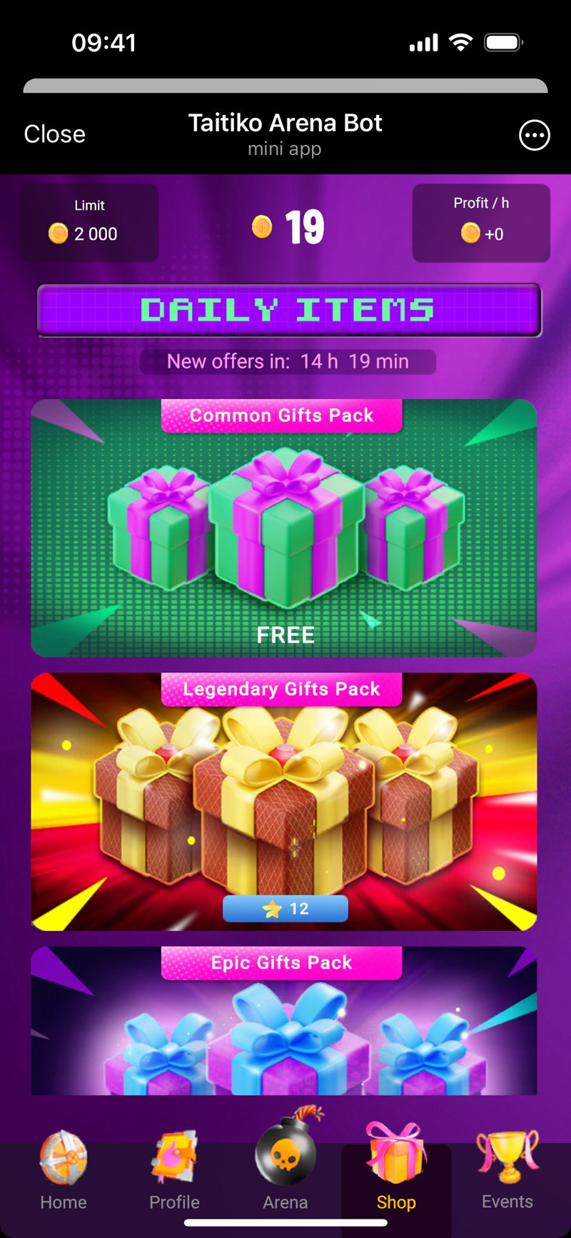 Dapp screenshot
