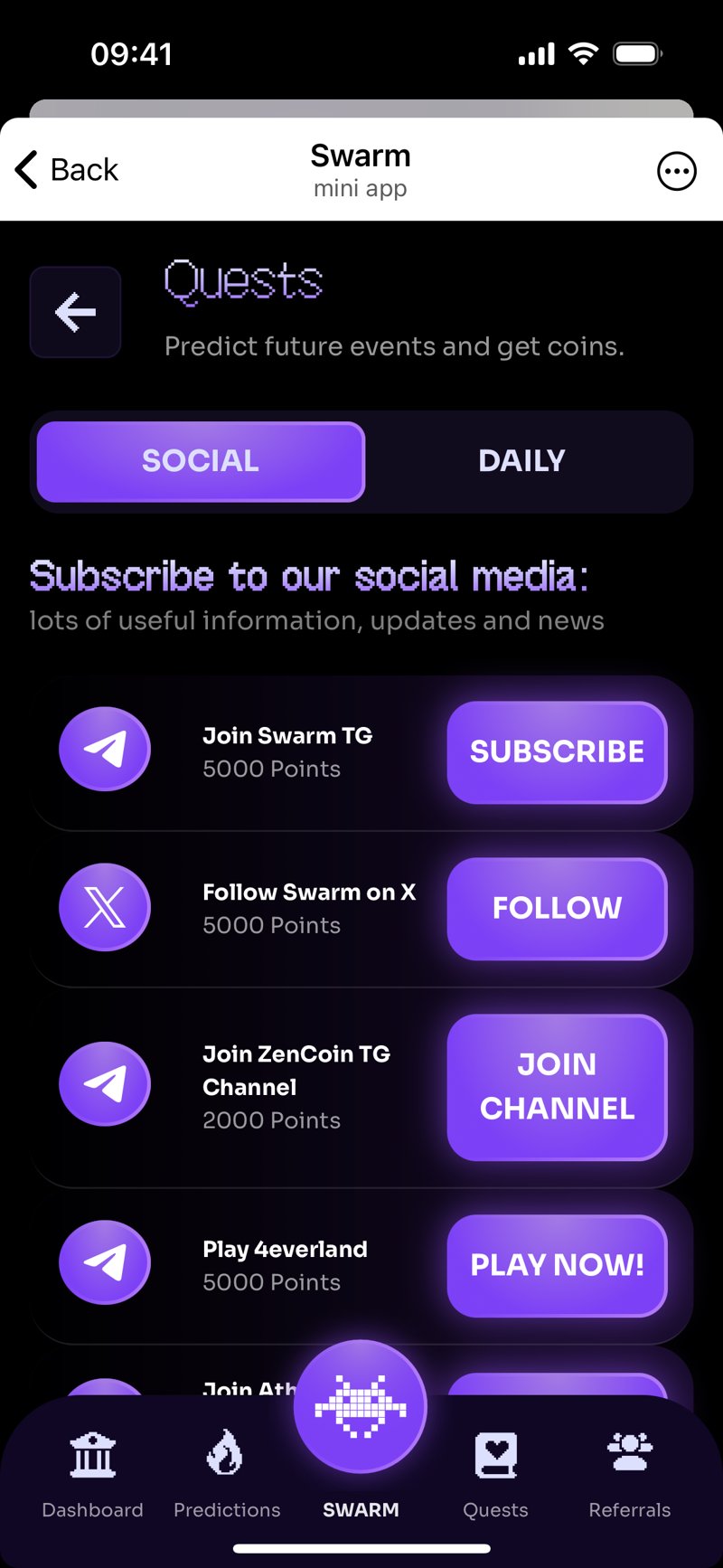 Dapp screenshot