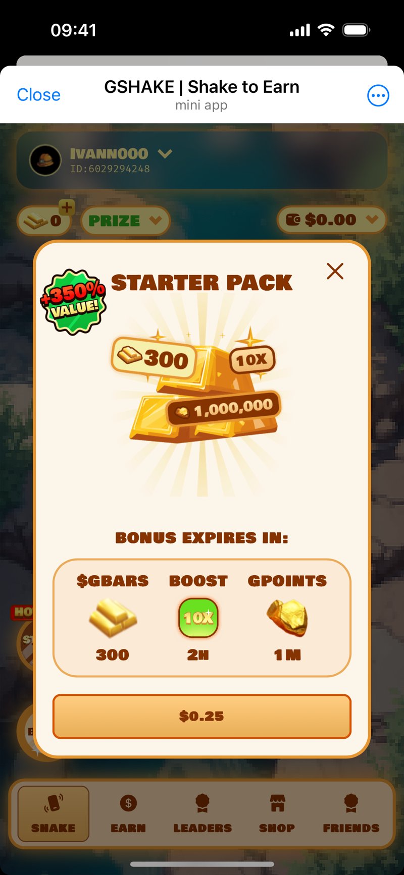 Dapp screenshot
