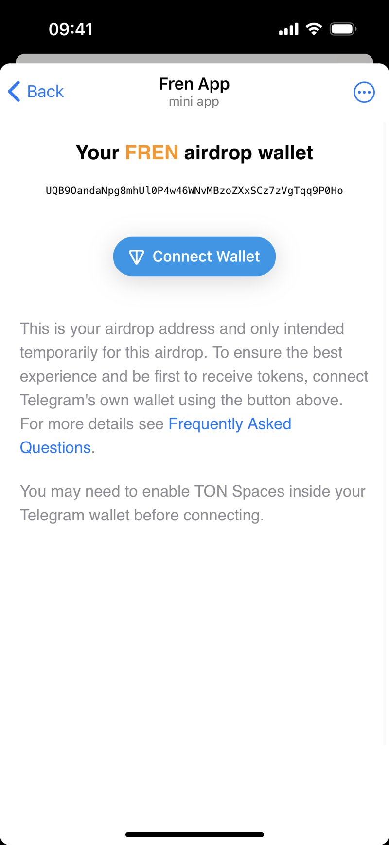 Dapp screenshot