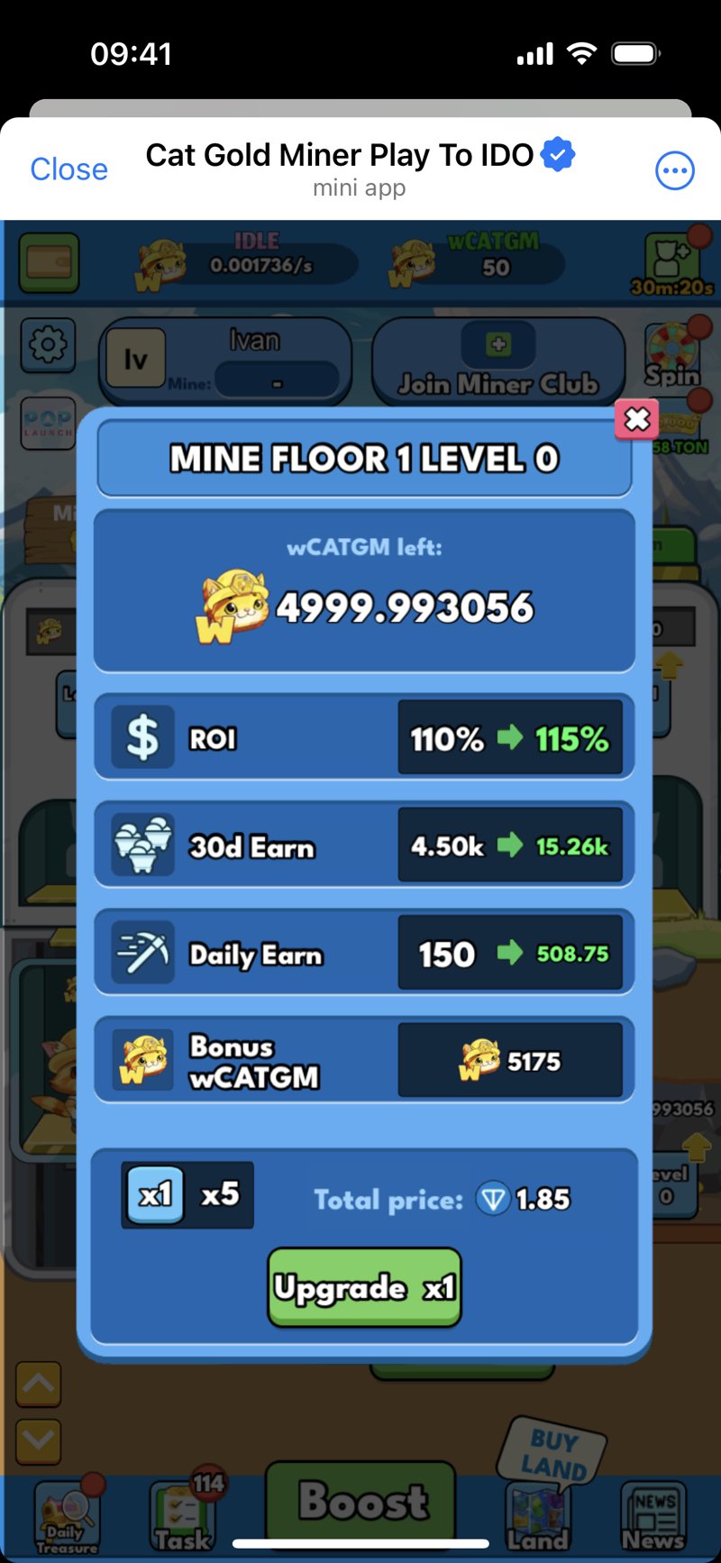 Dapp screenshot