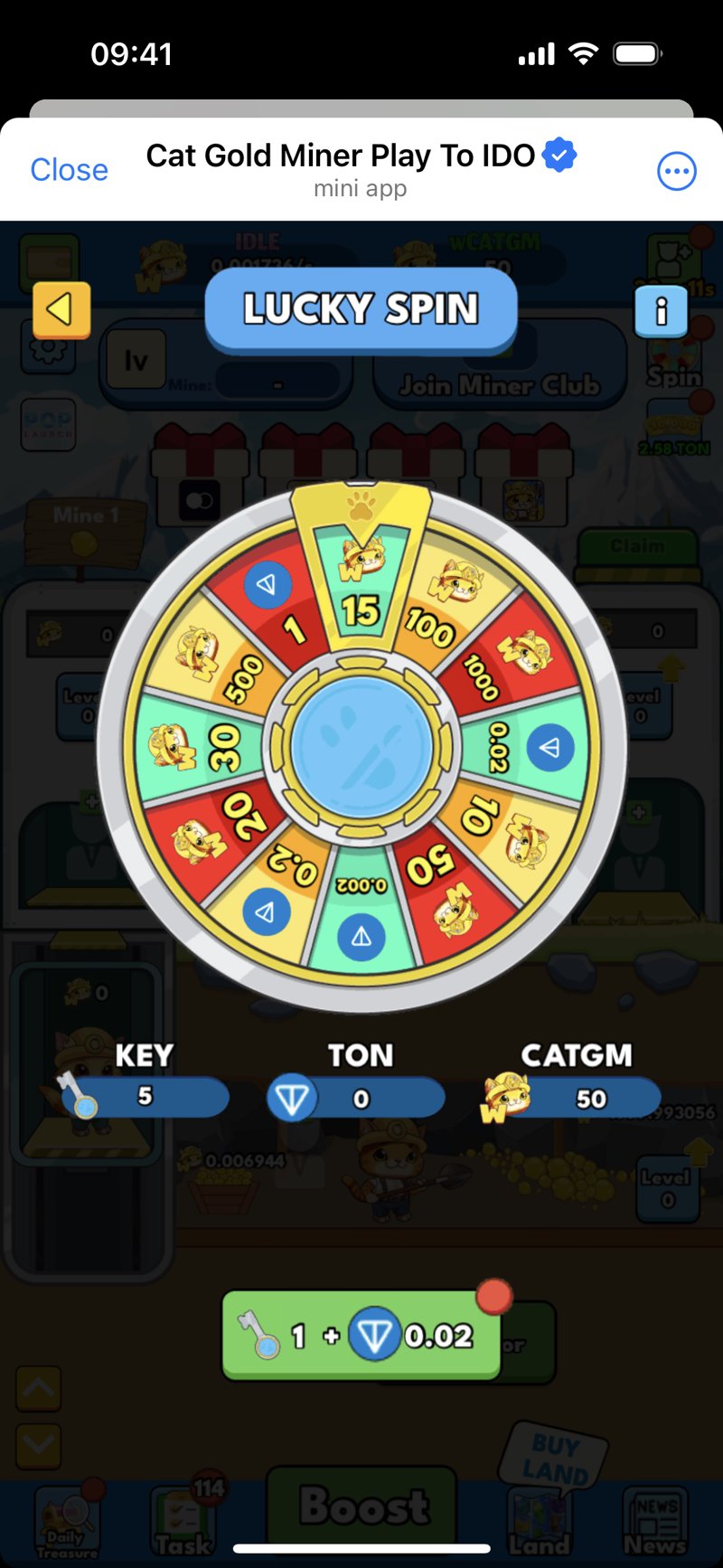 Dapp screenshot