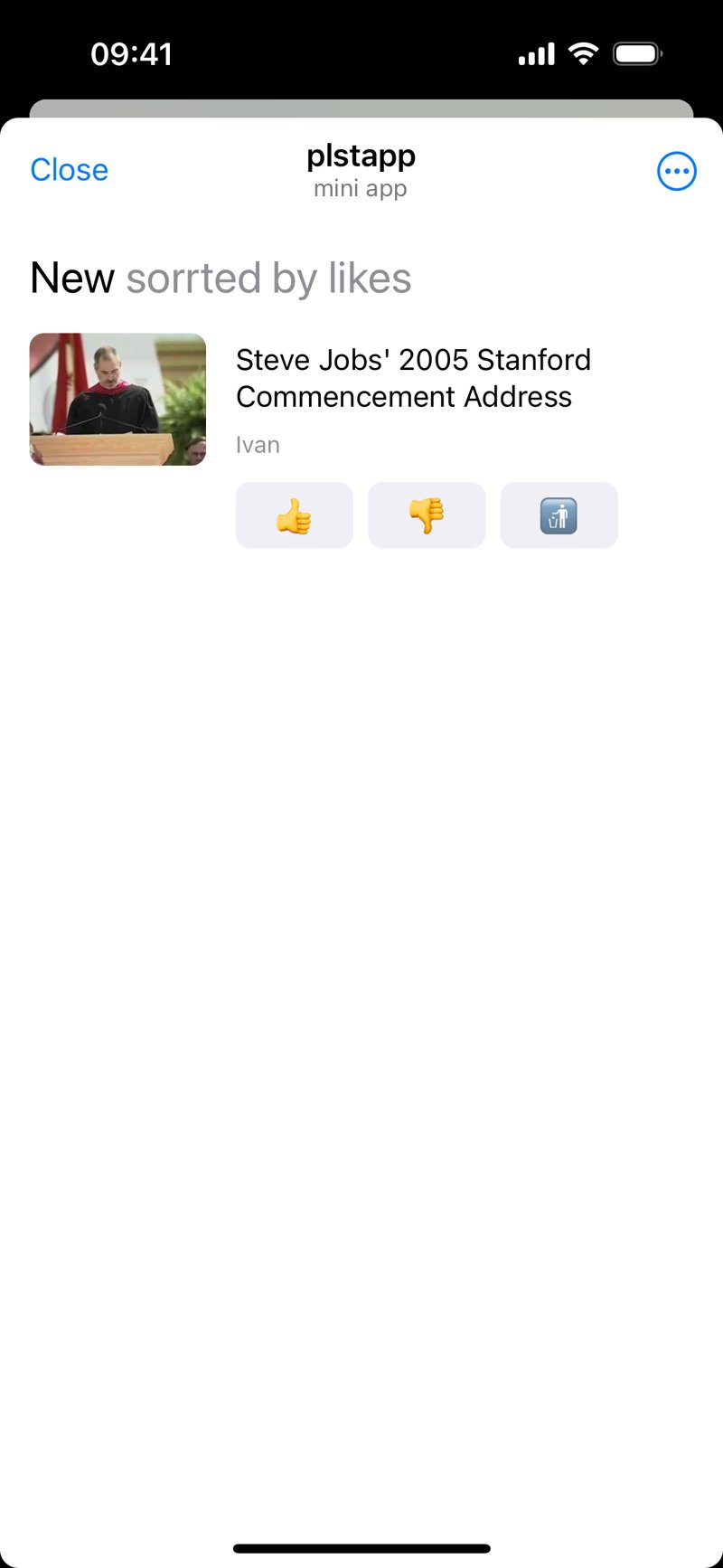 Dapp screenshot