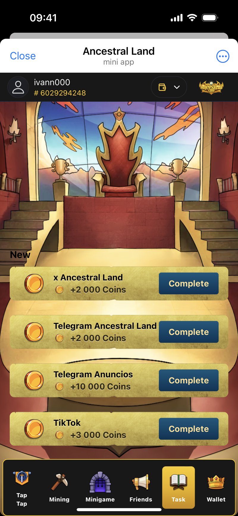 Dapp screenshot