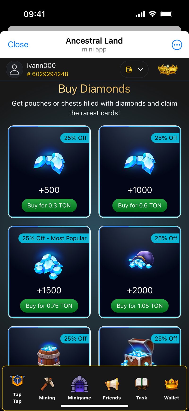Dapp screenshot