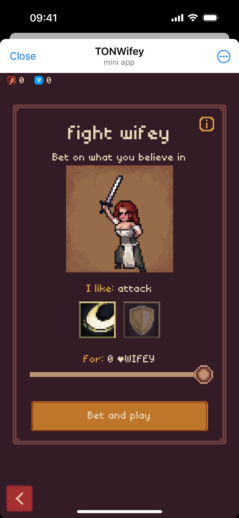 Dapp screenshot