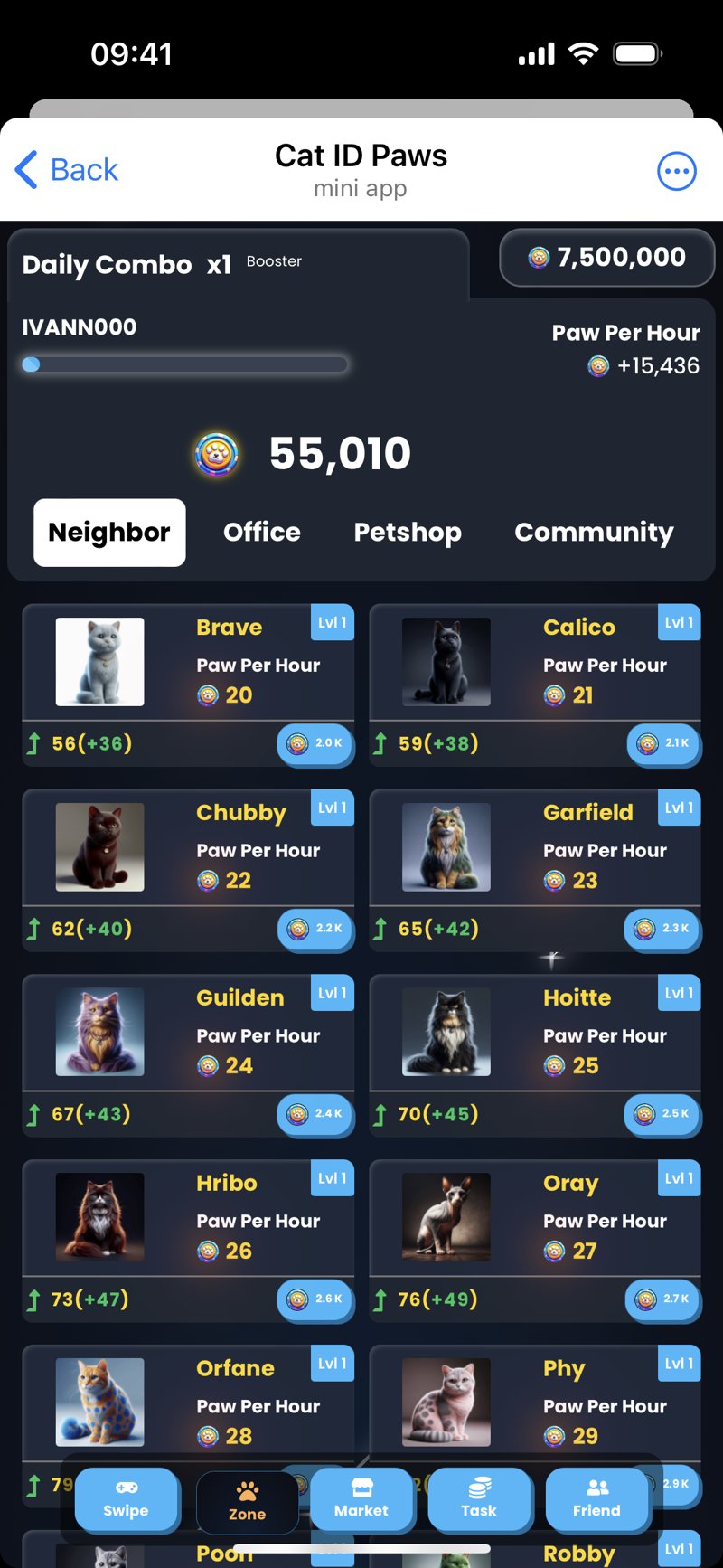 Dapp screenshot
