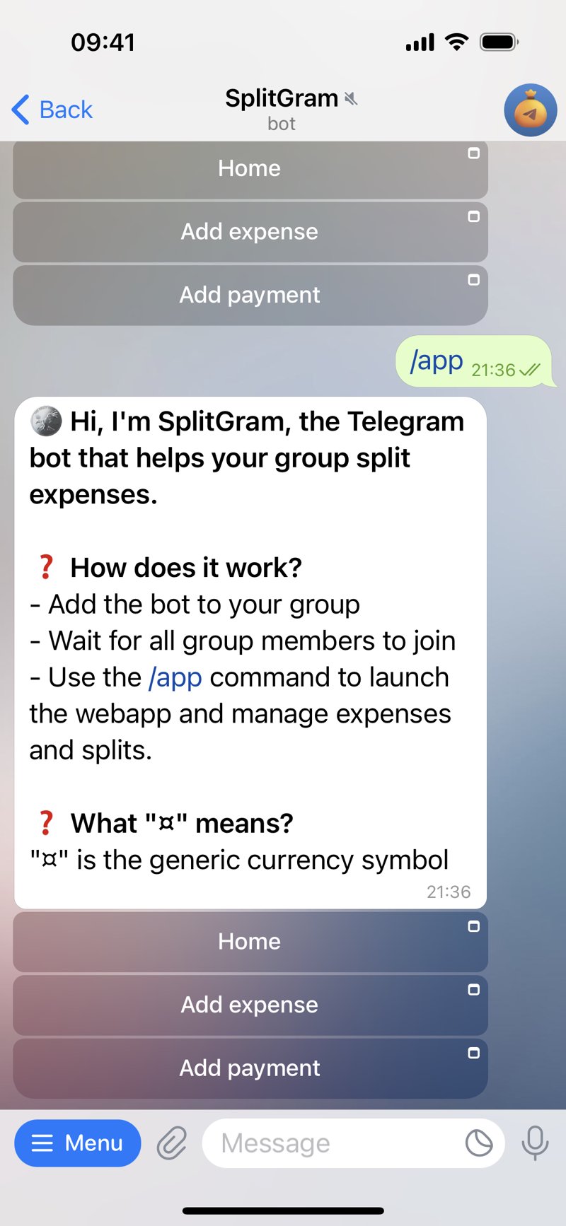 Dapp screenshot