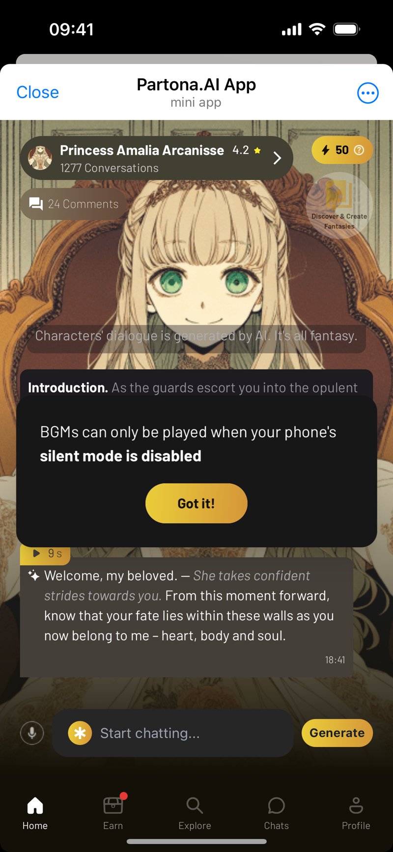 Dapp screenshot