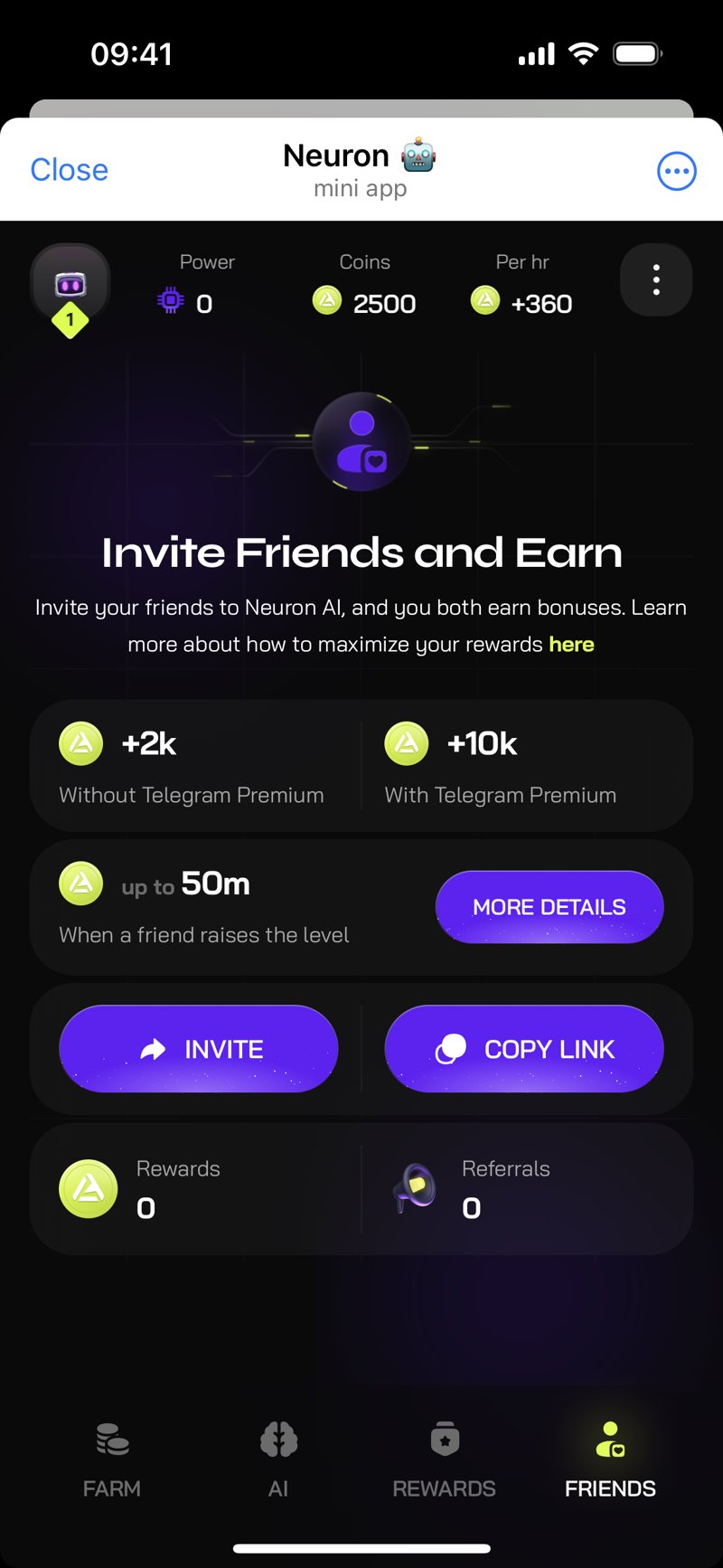 Dapp screenshot