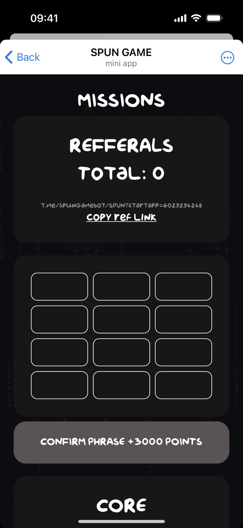Dapp screenshot