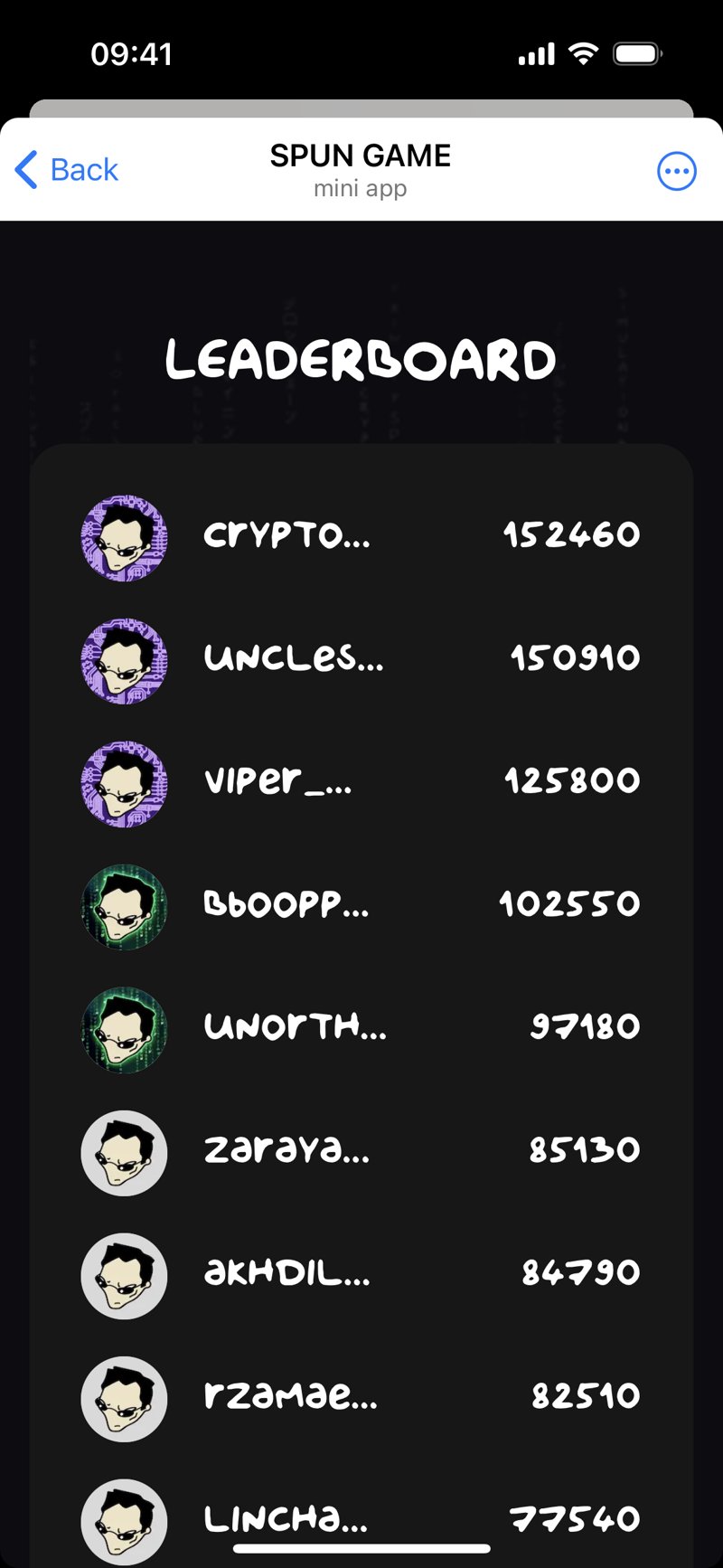Dapp screenshot