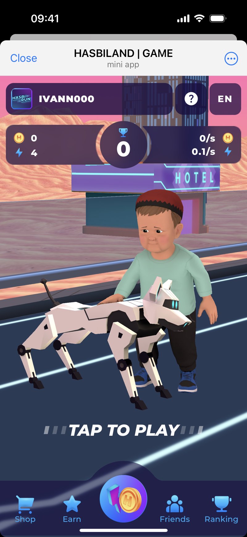 Dapp screenshot