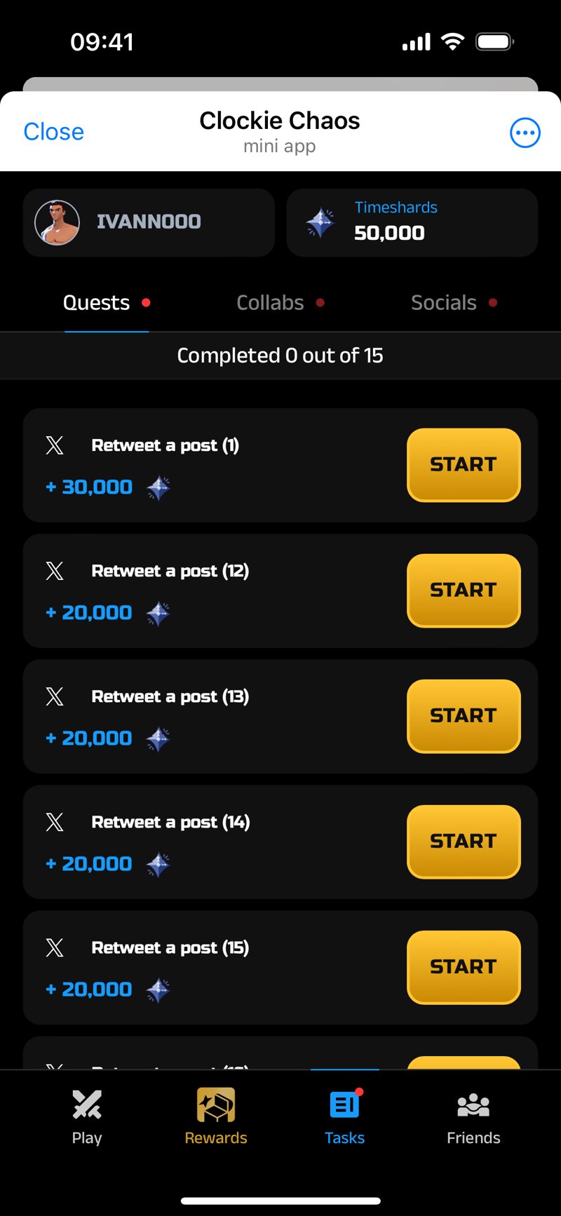 Dapp screenshot