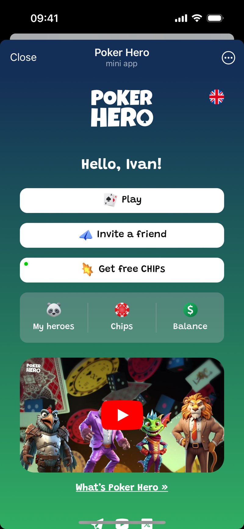 Dapp screenshot