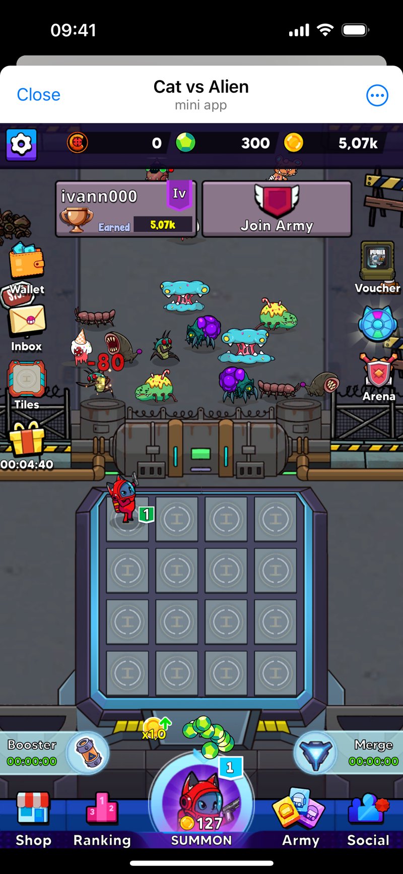 Dapp screenshot