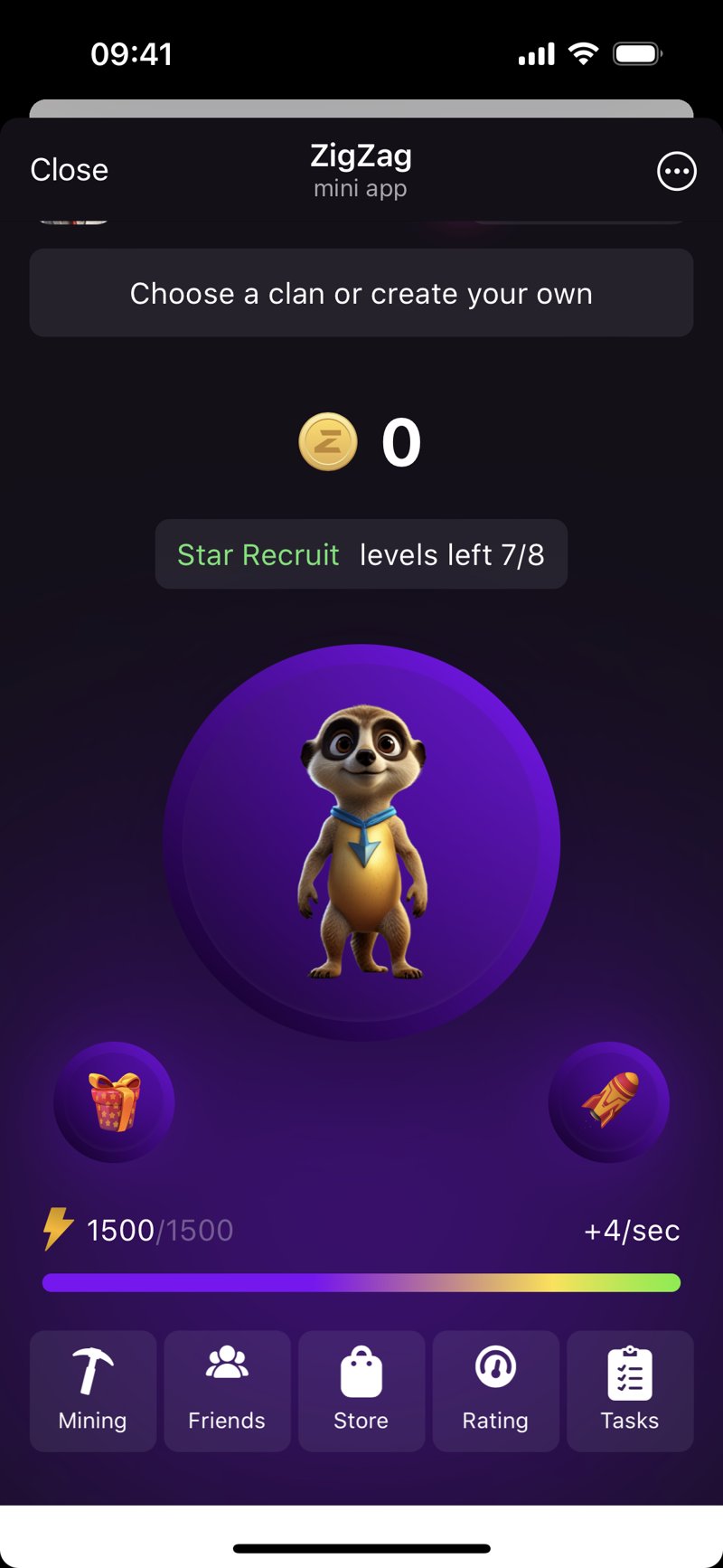 Dapp screenshot