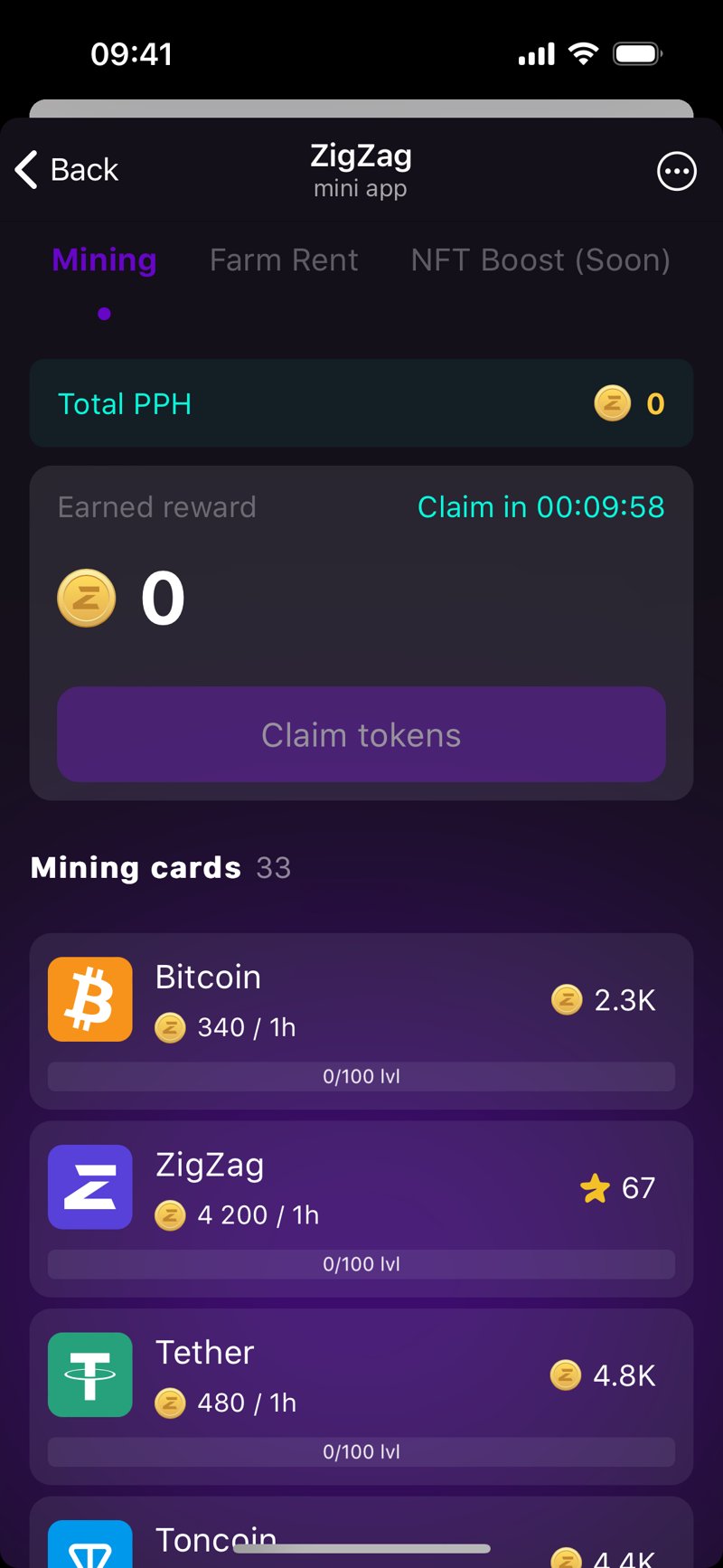 Dapp screenshot