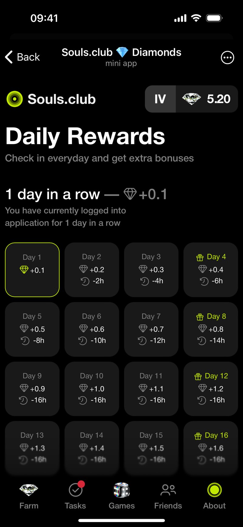 Dapp screenshot