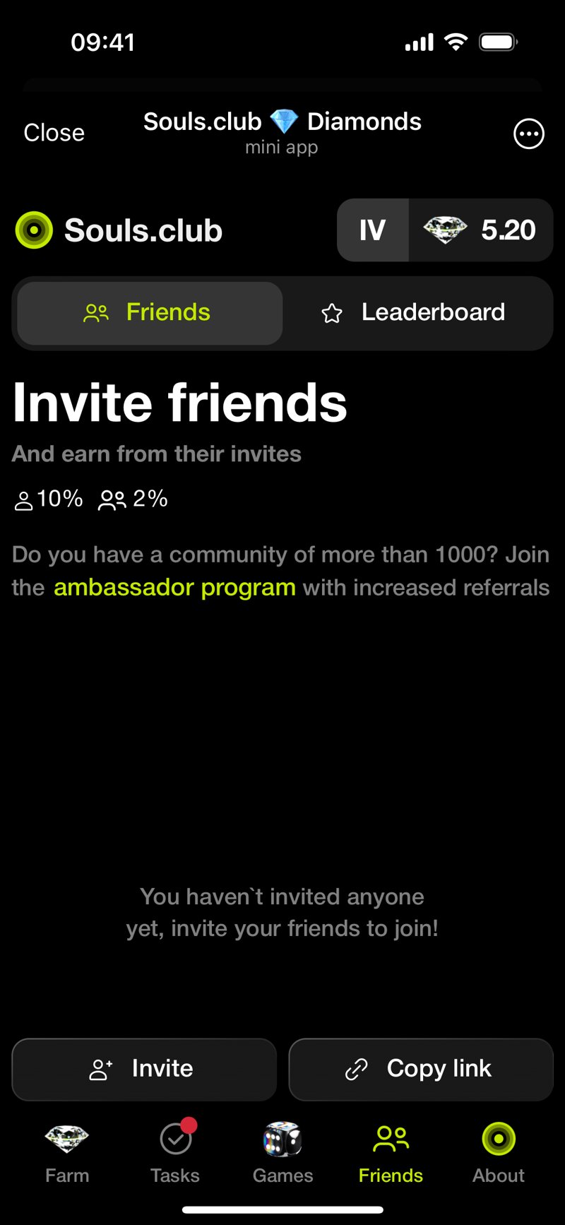 Dapp screenshot