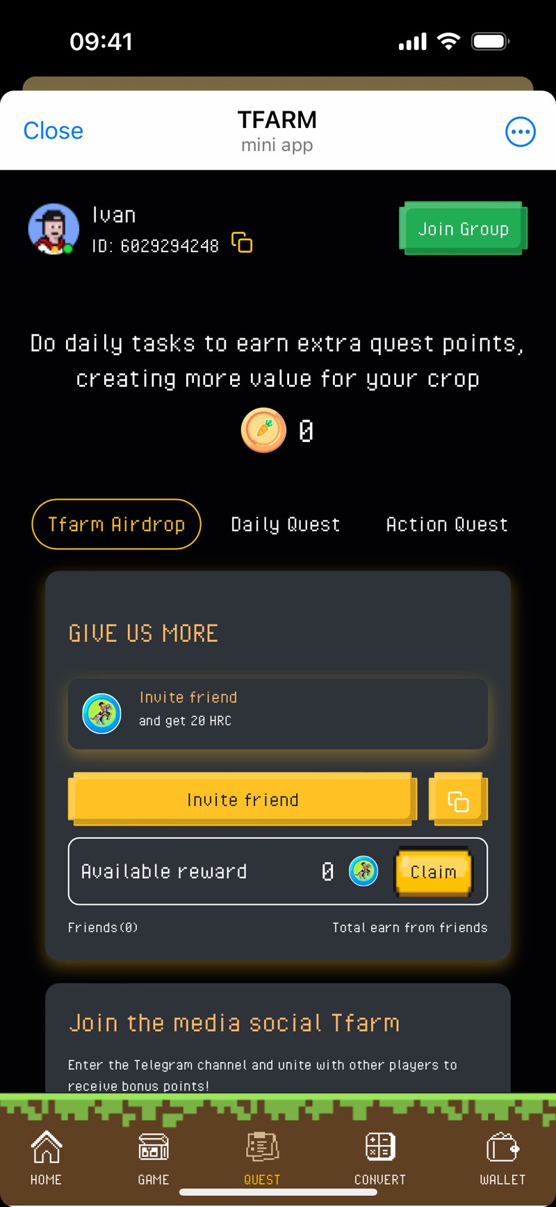 Dapp screenshot
