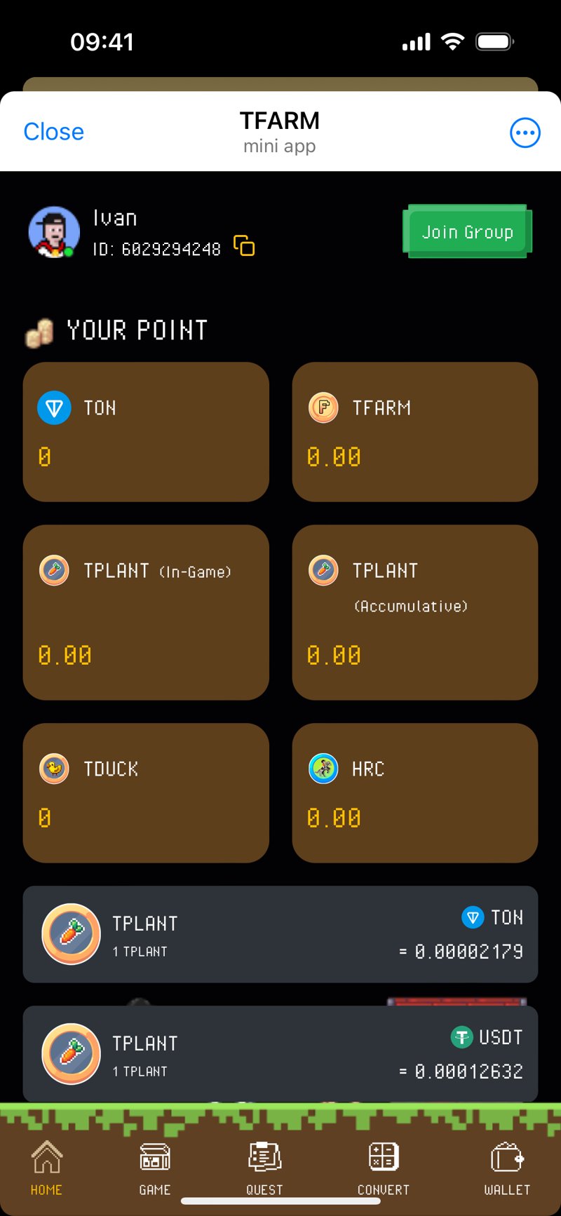 Dapp screenshot
