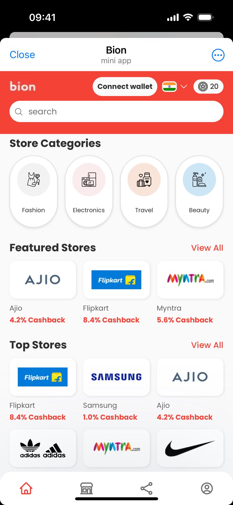 Dapp screenshot