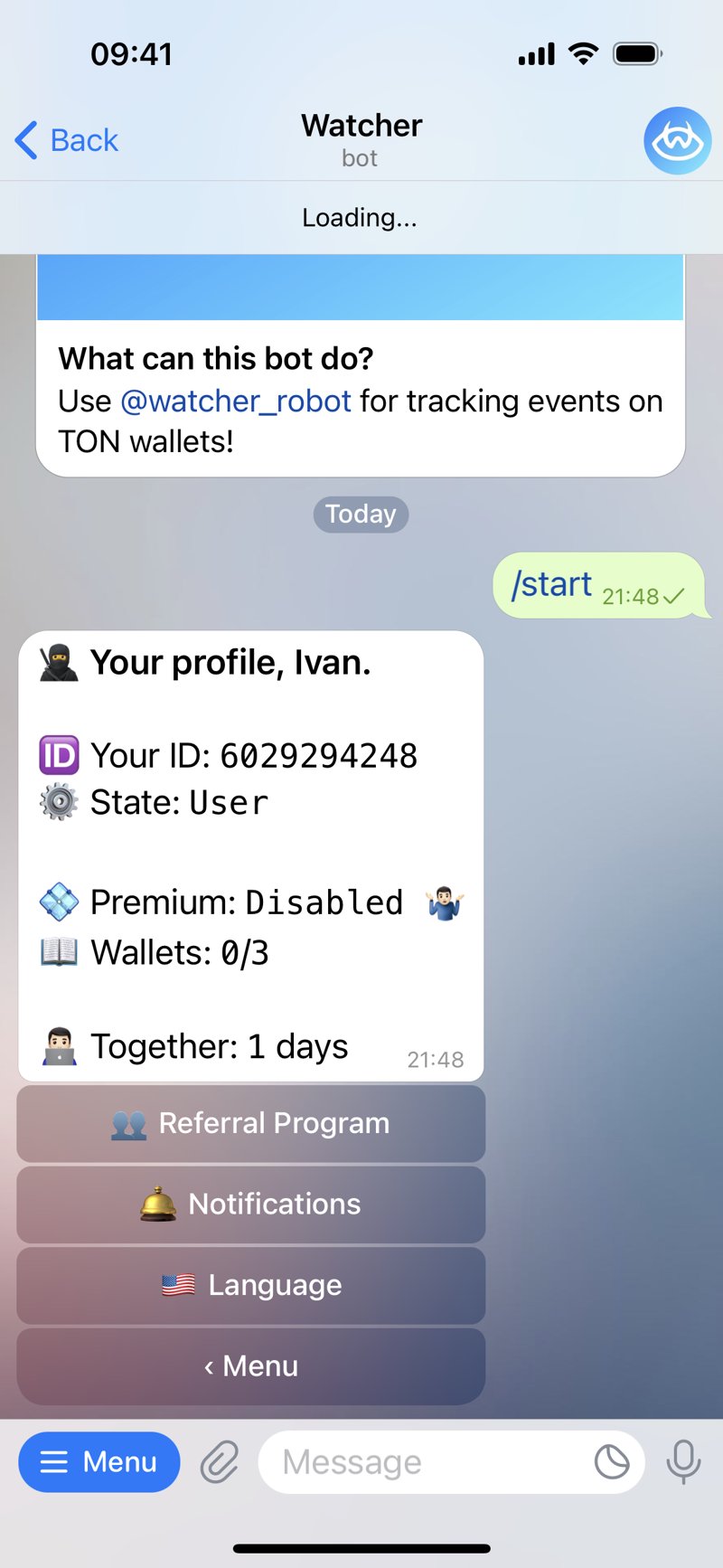 Dapp screenshot