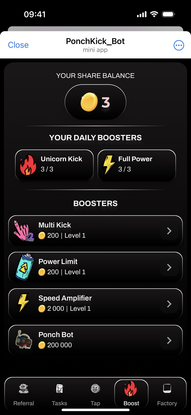 Dapp screenshot