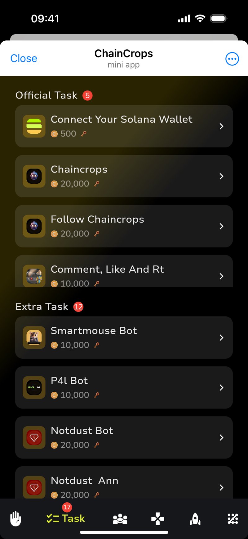 Dapp screenshot
